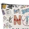 Nurse Makeup Bag Cosmetic Pouch Travel Multipurpose Portable Gift for Party