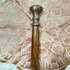 93.98 Cm Victorian Wooden Walking Stick Brass Handle Walking Cane Wooden Carved Stick For Dad Derby Canes Gift