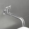 ELLEN Single Cold Faucet Wall Outdoor Mop Pool Faucet Antique Bronze Wall Kitchen Sink Faucet Rotatable ML985