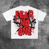 Summer Y2K Style Directional Printed Cotton T-shirt - Soft, Summer Street Style Casual Round-neck Short-sleeved T-shirt