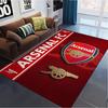 Arsenal F.C Mattmatta för Vardagsrum Sovrum Hem Soffa Dekoration, Barnlek Halkfri Golvmatta