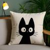 Fantasy Movies K-Kikis Delivery Service-MT Pillow Case Plush Linen Soft Double Sided Printed Design Throw Cushion Decorative