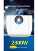 Top-Mounted 12V/24V All-in-One Air Conditioner for Trucks, RVs, and Refrigerated Vehicles
