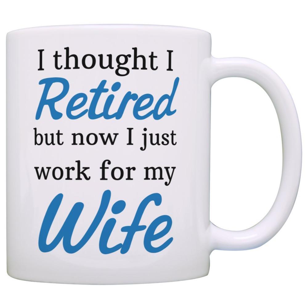 Retirement Schedule Ceramic Coffee Mugs Water Mugs