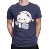 Men Bubu Panda Going To Sleep With Dudu Bear T Shirts 100% Cotton Clothes Crazy Short Sleeve Crewneck Tees Size T-Shirt 71813