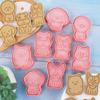 8 Stuks Cartoon Dier Koekjesvormen Hond Biscuit Hars Vormen voor Bakvormen Koekjesgereedschap Set Leuke Koekjesstempels