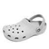 Classic Public Clog Sandals Light Grey 10001 1ft