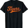 Vintage Tiger Throwback Design For Kids T Shirt