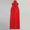 Elegant 2026 European & American Flower Bandage Evening Gown for Women