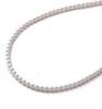 [VOTRE COUTURE] Baby Pearl Necklace, Grand Premium Pearl Necklace, 50cm, 5mm, Women's, White X Gold, 10-Year Brand Warranty