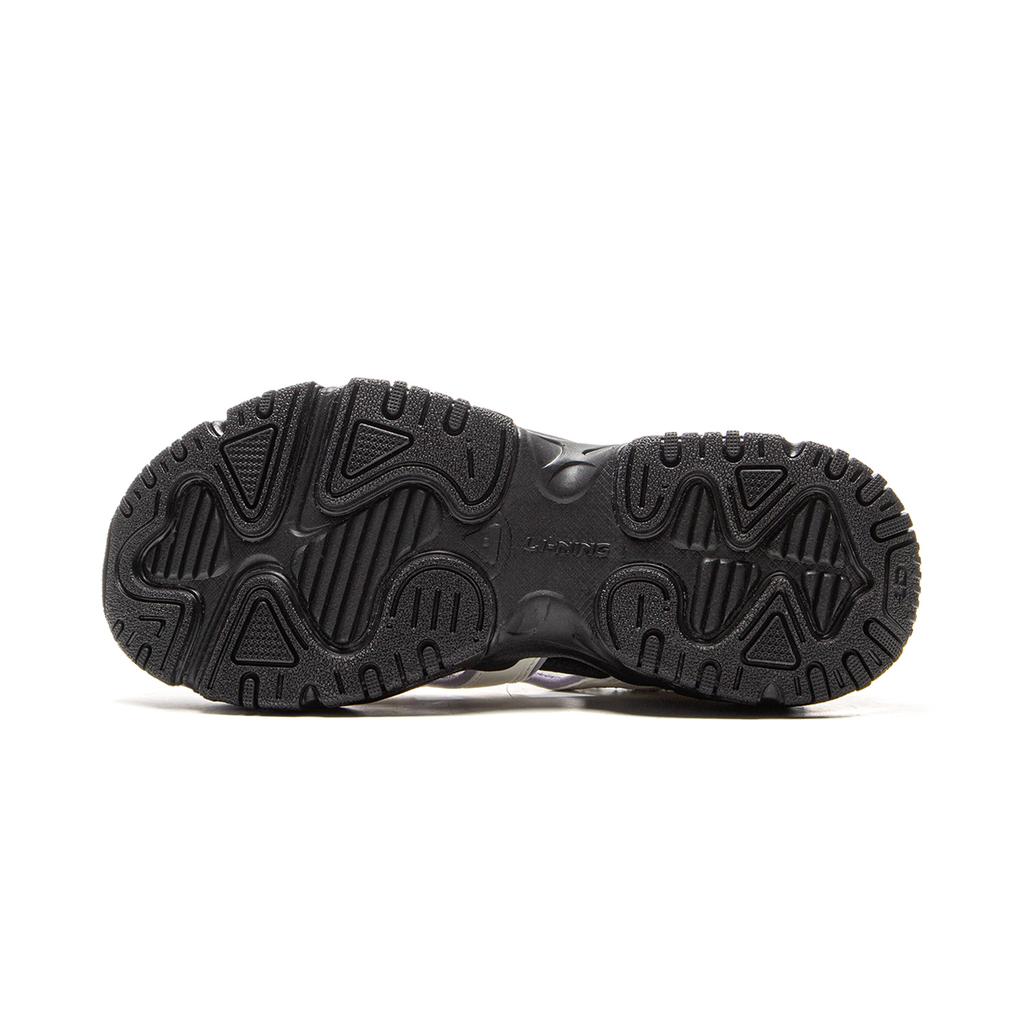 Li Ning Classic Fashion Velcro Versatile Retro Thick Sole Height Increasing Non-Slip Breathable Wear-Resistant Creek Shoes Women Shoes AGUV020-2