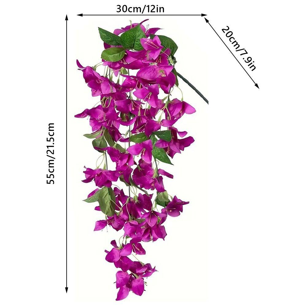Accessories Lifelike Floral Vine DIY Plants Wreath High Quality Fake Flower Wall Hanging Ornament