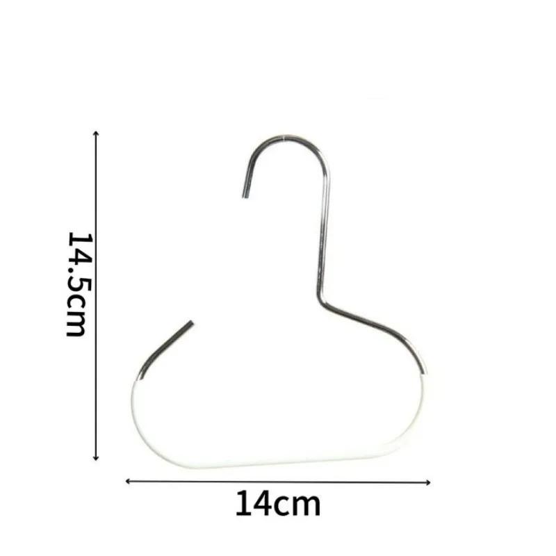 Mini Storage Hangers Are Suitable for Wardrobe Hat and Bra Storage Home Organizing Tools Household Travel Portable Small Hanger