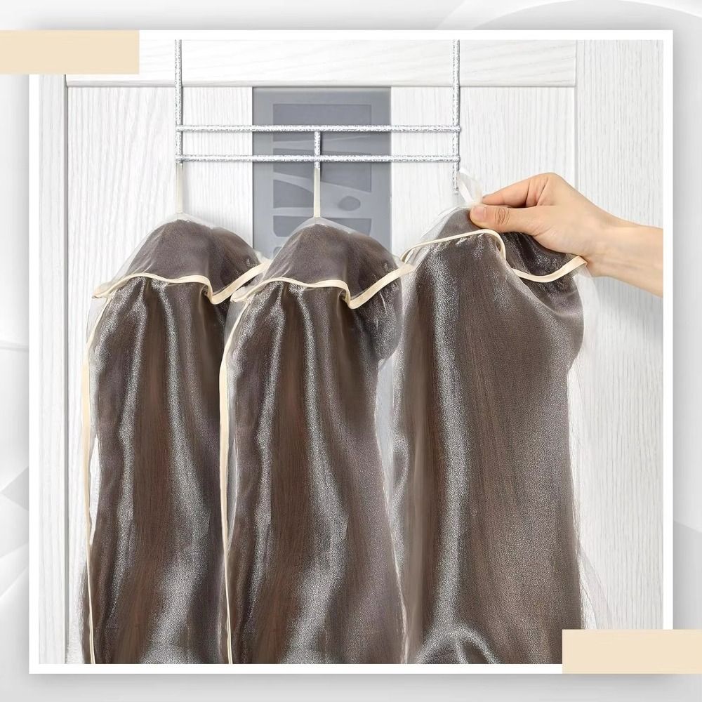 Portable Wig Storage Bags Adjustable Wig Dust Covers Dust Bag Wig Protection