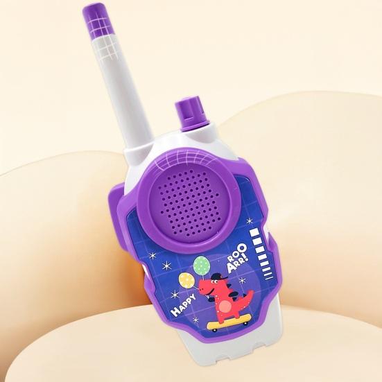Walkie-Talkie Water Squirter for Kids Cartoon Summer Spray Toy Interactive Splash Game for Kindergarten Family