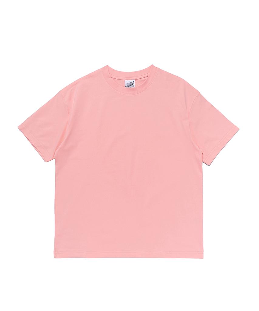 BECANVAS Cotton Touch Functional Round Short Sleeve Tee (Baby Pink)