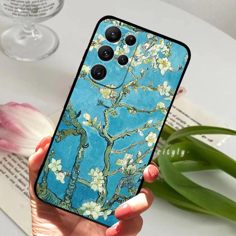 For Samsung S25 Ultra Soft Case S23 Ultra 5G Silicone TPU Phone Back Cover For Samsung Galaxy S24 Ultra Cute Animal Bumper Coque