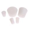 Food Grade Home Brew Wine Stoppers Conical Silicone Plug With Single Hole For Airlock Valve Bubbler Fermentation Exhaust Valve
