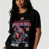 Spider Man Marvel Comic T-shirt Dames Heren Katoen Grafisch T-shirt Superheld Print Streetwear Oversized Casual Top Zomer Nieuw Y2k