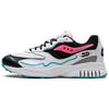 SAUCONY Sneakers da uomo 3D Grid Hurricane bianche, nere e rosa S70646-4