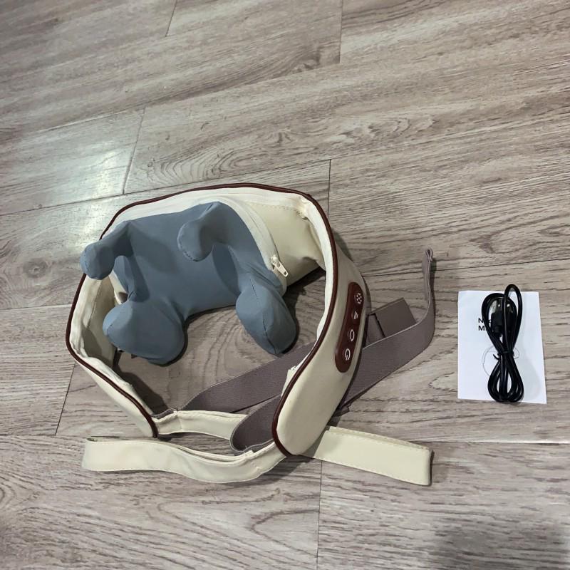 Cervical Massager: Shoulder, Neck, Trapezius, Lumbar & Back Kneading Shawl