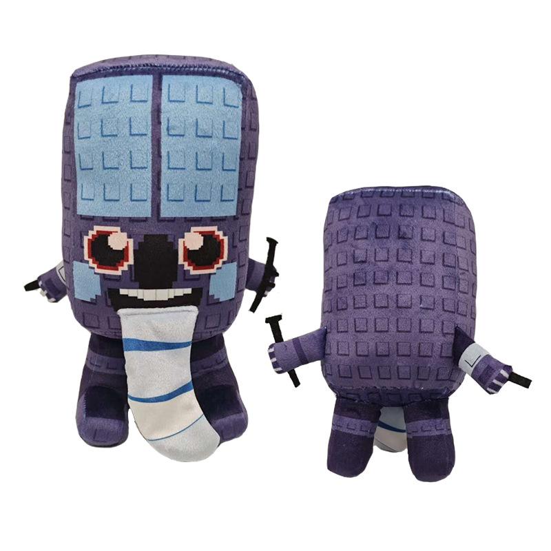 STEAL A BRAINROT Roblox Pixel Shark Plush Toy Doll