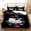 Hellokitty Cartoon Anime Vier Seizoenen Dekbedovertrek Dekbed Beddengoed Sets Zachte Dekbedhoes En Kussenslopen Enkel/Dubbel/Queen/King