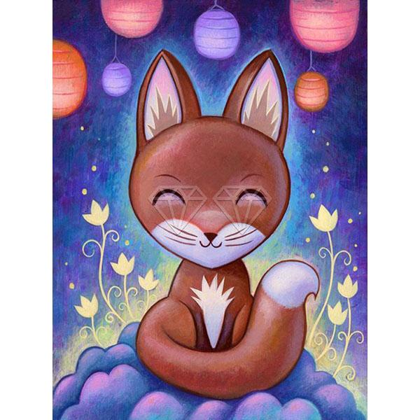 5D DIY Diamond Painting Kit  Big Head Cat  Art Diamond Embroidery Rhinestones Decorations for Home