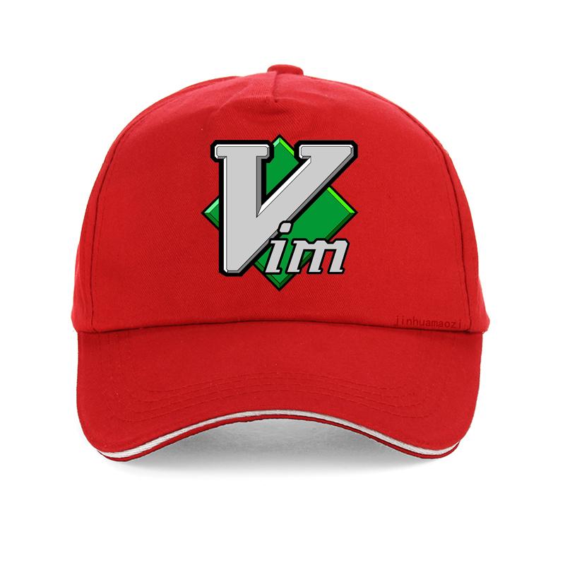 Sistema Operacional Linux Pinguim Tux Chapéu Multicolor Aba Reta Boné Feminino Vim Viseira Bonés de Baseball