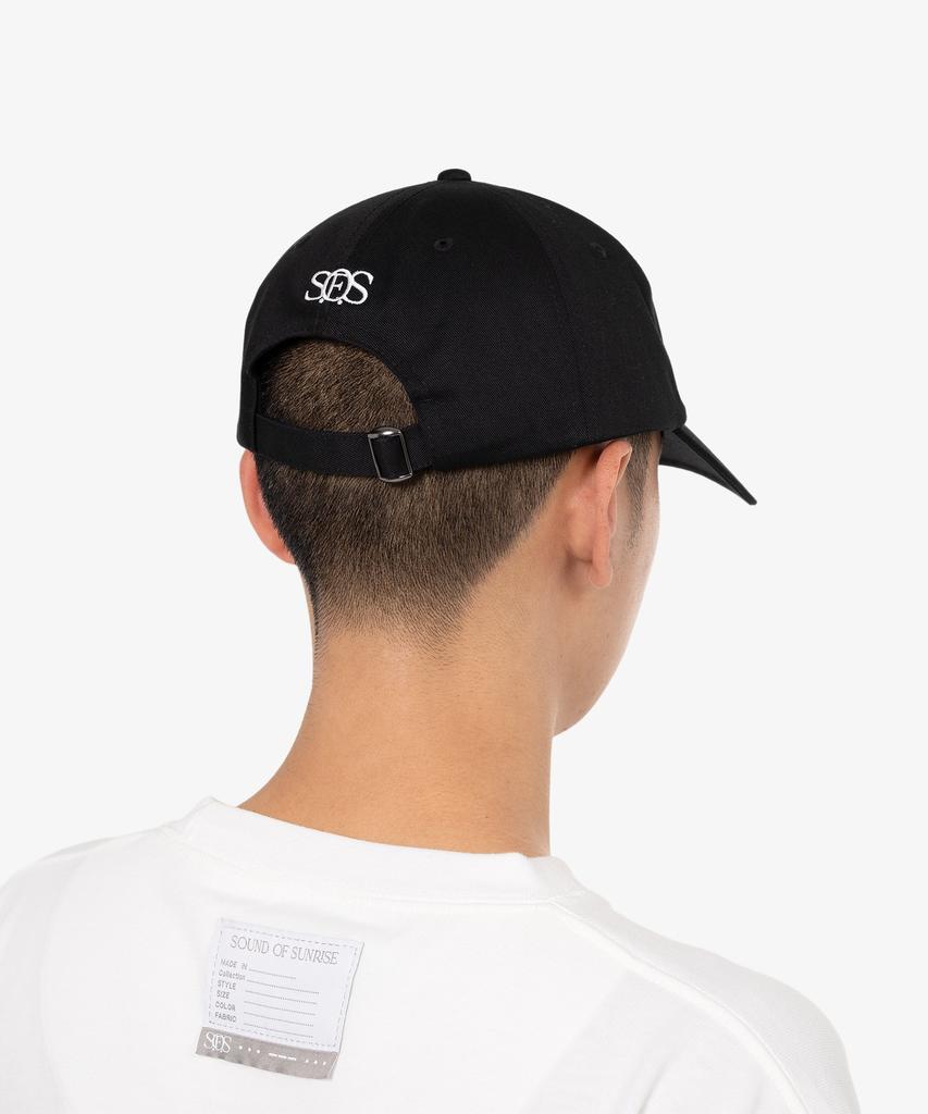 Saundeuobeuseonlaijeu Cotton Twill Cap Black