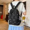 Nouveau sac à dos à nœud polyvalent mode décontractée mignon simple grande capacité résistant à l'usure résistant à la saleté sac d'étudiant