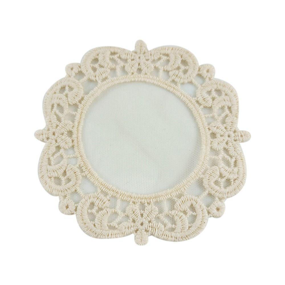 Napkin Lace Embroidered Coaster Kitchen Accessories Party Wedding Home Decorations Insulation Dining Mat Anti-scald
