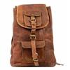 Retro Leather Bag Backpack Rucksack Laptop Genuine Unisex Vintage Travel Bag