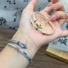Light Luxury and High-end Feel Bracelet, Snake Zodiac, Retro Literary and Ethnic Style
