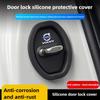 Car Sticker Silicone Car Door Lock Cover Shock Absorber Accessories For EX30 XC60 XC40 V60 V40 XC90 XC70 V50 S60 V70 S90