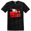 Camiseta Gráfica de Coche Deportivo Rojo Camiseta de Carreras Arte Automotriz Regalo para Fans de las Carreras