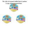 New Realistic Steamed Bun Squishy Toy Slow Recovery Stress Relief Toy Bola Pop It  Fidget Toys Squishy Kawaii Sloth