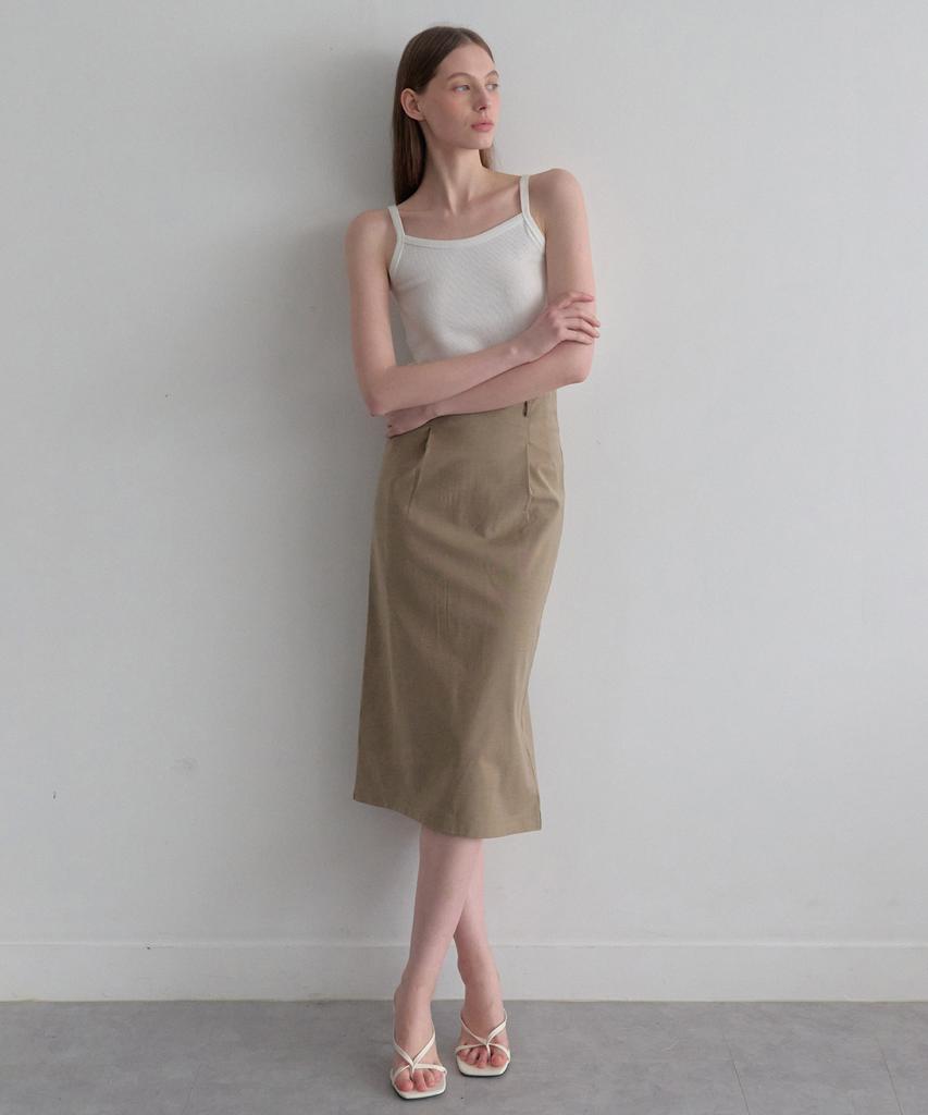 Le Nav Esuant Skirt (Beige)