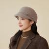 Klobouk Dámský Podzim a Zima Vlněný Malý Voňavý Styl Elegantní Kbelíkový Klobouk Venkovní Retro Plstěný Klobouk ·