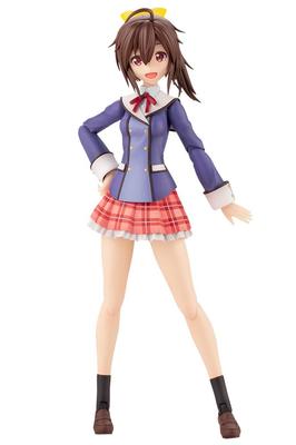 Sosai Garden Ao Gennai High Height 159mm Scale Plastic Model Molding Color JK004 Girls' [Wakaba Girls' School/Winter Clothes] Approx. 1/10