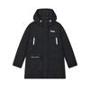 Original Warm Versatile Mid-Length Hooded Parka Down Jacket Women Outerwear Black F11W449911FBK