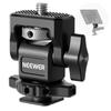 NEEWER Camera Monitor Mount with Cold for Field Compatible with Atomos Ninja Rotation Adjustable and Cage Handle Shoe, 1/4" Screw, 5"-7" Monitors, V,