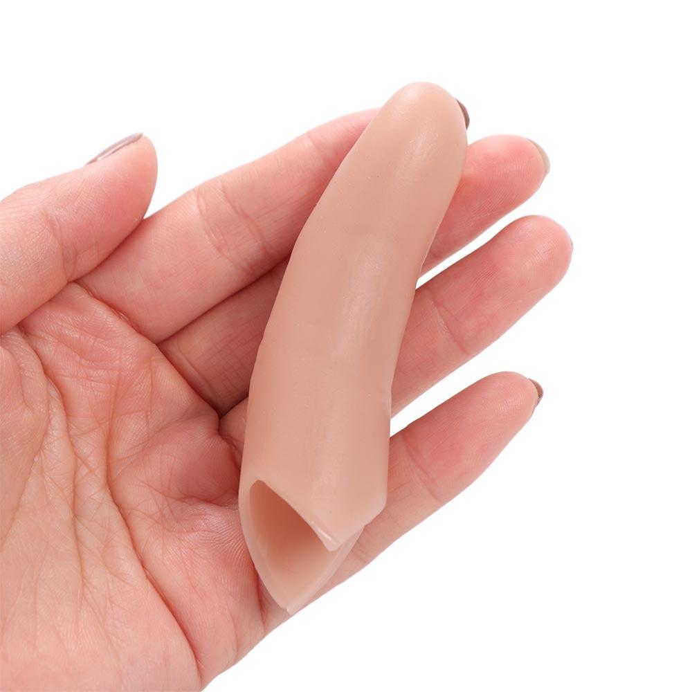 1Pcs Fake Finger Sixth Middle Finger Appearing And Vanishing Magic Tricks Illusion Magician Prop Juegos De Magia Kids Toy
