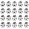 Wheel Nuts Compatible with Ford Wheels M12x1.5 19mm Hex Wheel Nut 60° Taper Carbon Steel Plated Nuts Direct Nuts Car Accessories