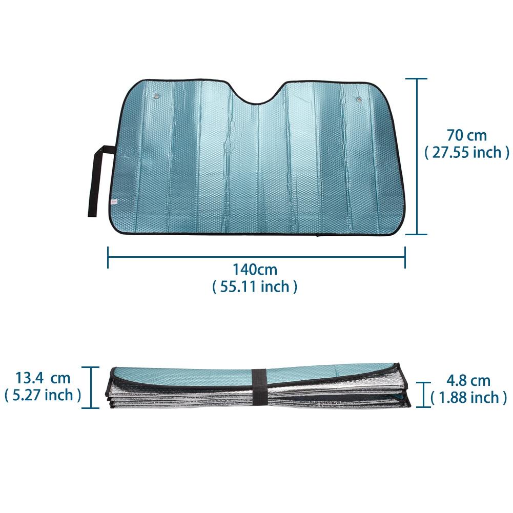 SUV Car Windshield Sunshade Cover Windscreen Sun Cover Parasols for Car, UV Heat Shield Block Solar Protection Folding Mat