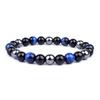 Natural Tiger Eye Obsidian Hematite Beads Bracelets Men Magnetic Health Protection Balance Bracelets Women Healing Soul Jewelry