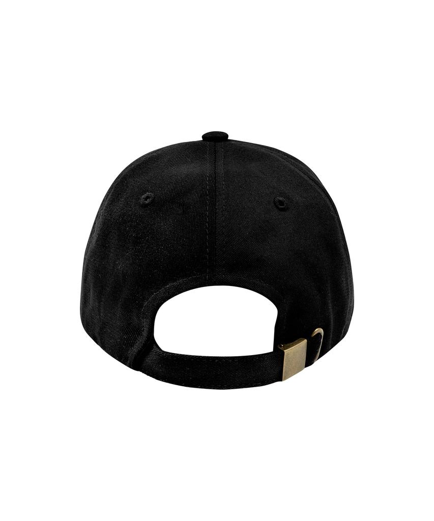 AMES-WORLDWIDE Basic Logo Ball Cap Black(Yellow)
