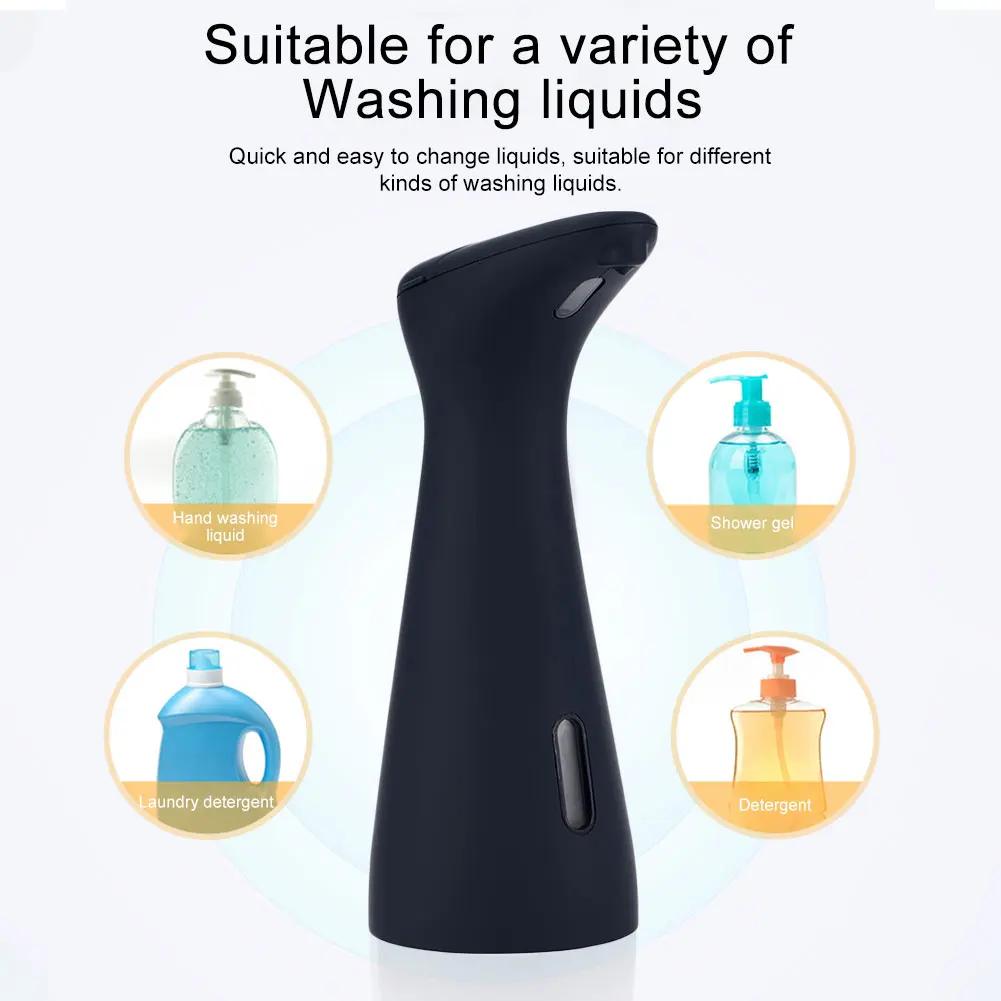 Automatic Soap Lotion Dispenser Touchless 200/400ML Hand Sanitizer Dispenser PX6 Waterproof Hand Free Kitchen Bathroom Washroom