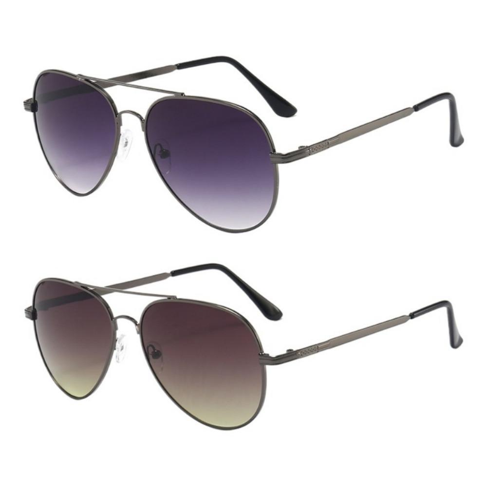 1/2PCS Classic Aviator Sunglasses for Men Women UV Protection Driving Sun Glasses Retro Style