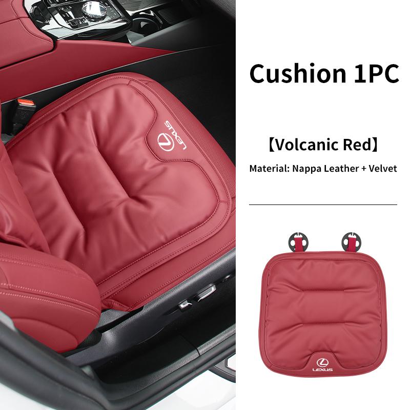 Car Velvet Cushion Leather Breathable Backrest Seat Protector Cover Accessories For Lexus CT ES GS NX IS250 CT200h IS300h ES300h KN8